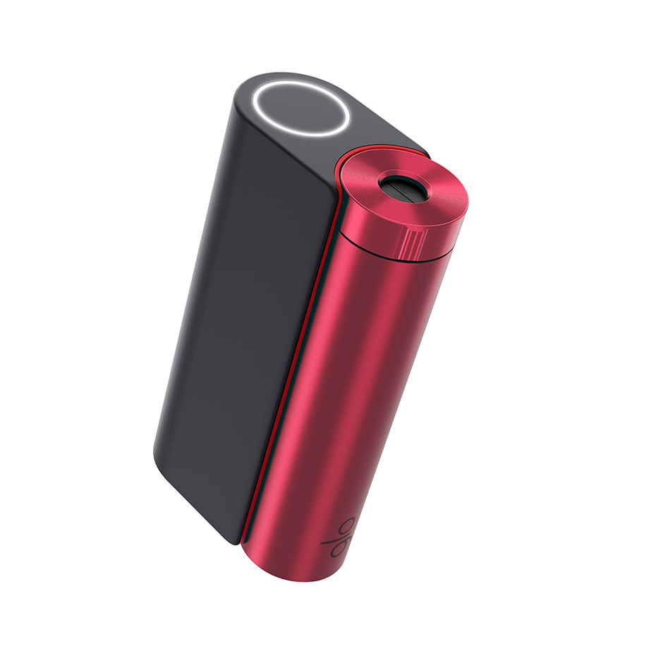 Tabako kaitinimo įrenginys glo™ HYPER X2. Raudonas juodas | glo™